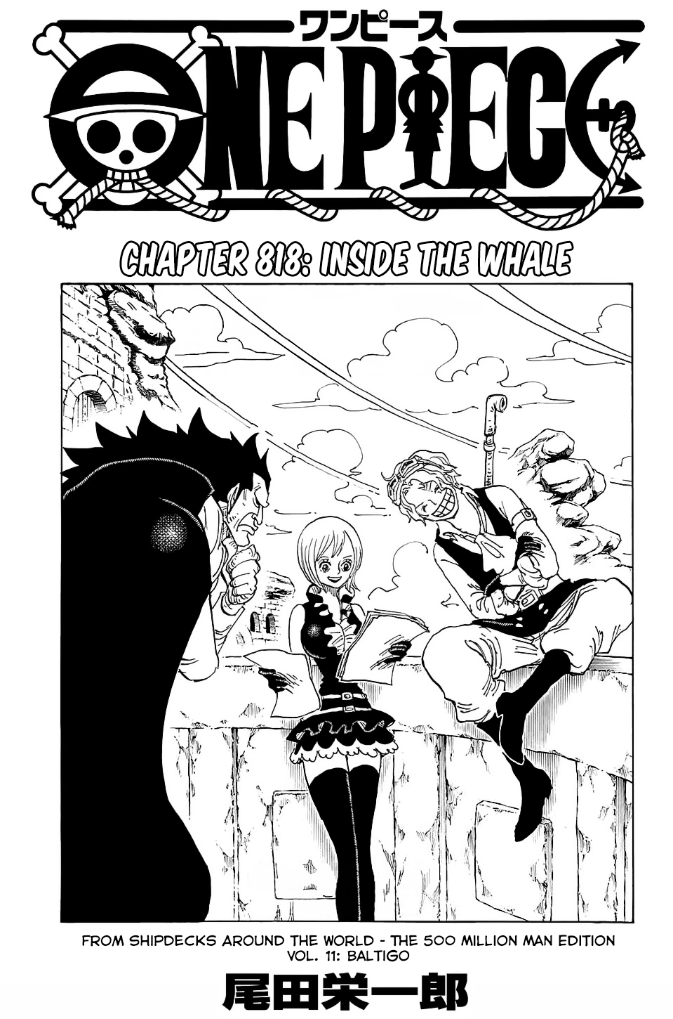 One Piece, Chapter 818 image 02